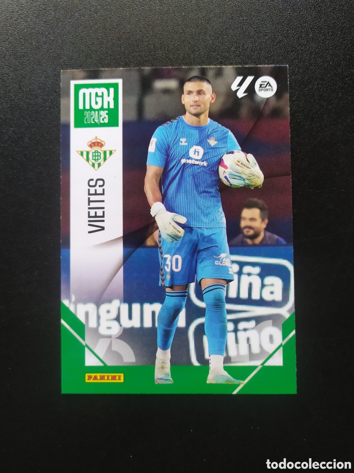 Cromos de F&uacute;tbol: Megacracks 2024 2025 24 25 panini Vieites n&deg; 93 Real Betis