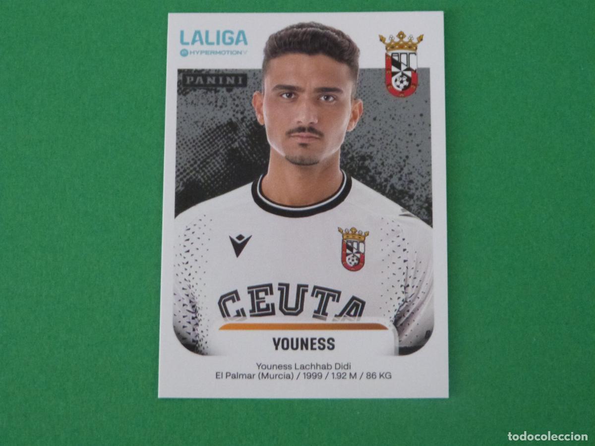 Cromos de f&uacute;tbol: CROMO FUTBOL YOUNESS A.D. CEUTA SIN PEGAR N&ordm; 126 LIGA HYPERMOTION 2&ordf; DIVISION 2025-2026/25-26
