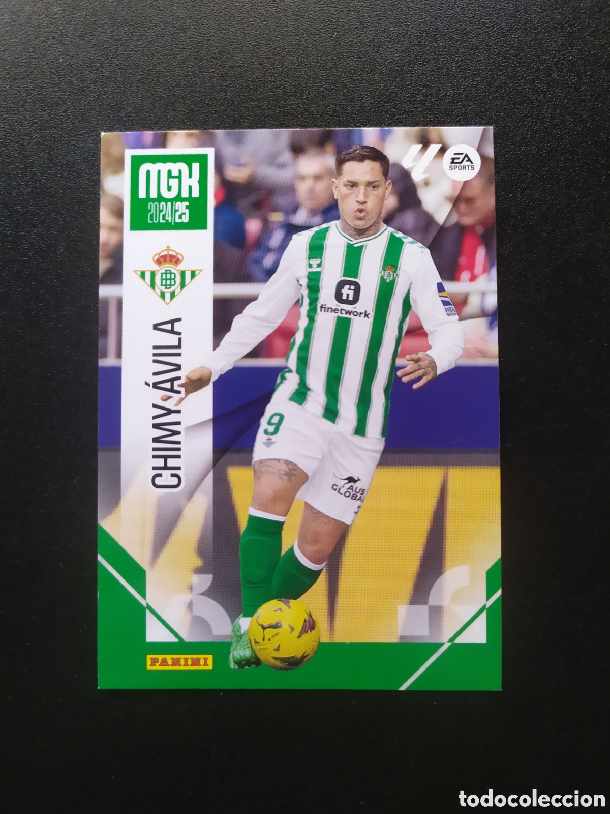 Cartes &agrave; collectionner de Football: Megacracks 2024 2025 24 25 panini Chimy Avila n&deg; 105 Real Betis
