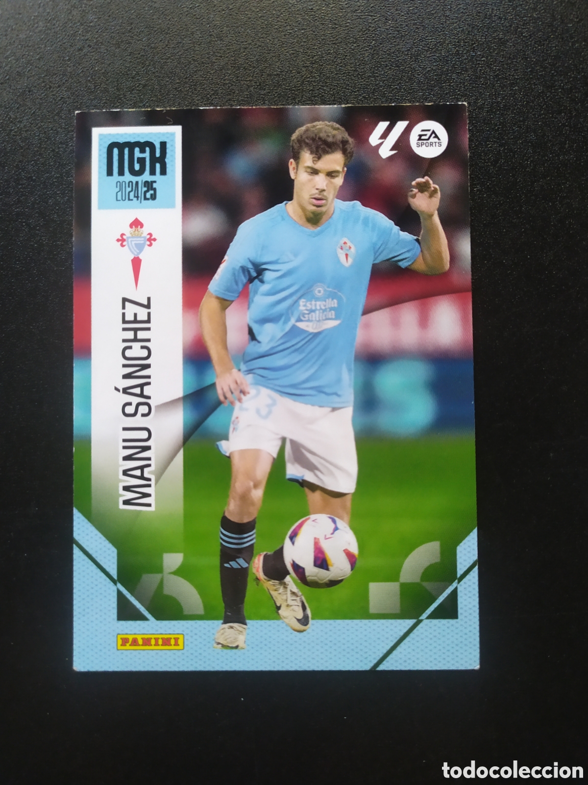 Cromos de F&uacute;tbol: Megacracks 2024 2025 24 25 panini Manu S&aacute;nchez n&deg; 117 Celta Vigo