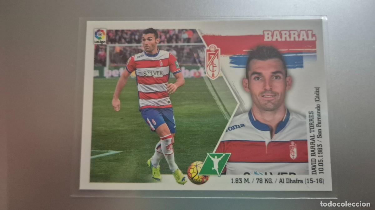 Football Stickers: LIGA EDICIONES ESTE 2015 2016 MERCADO DE INVIERNO + ACTUALIZACION N&ordm; 17 BARRAL