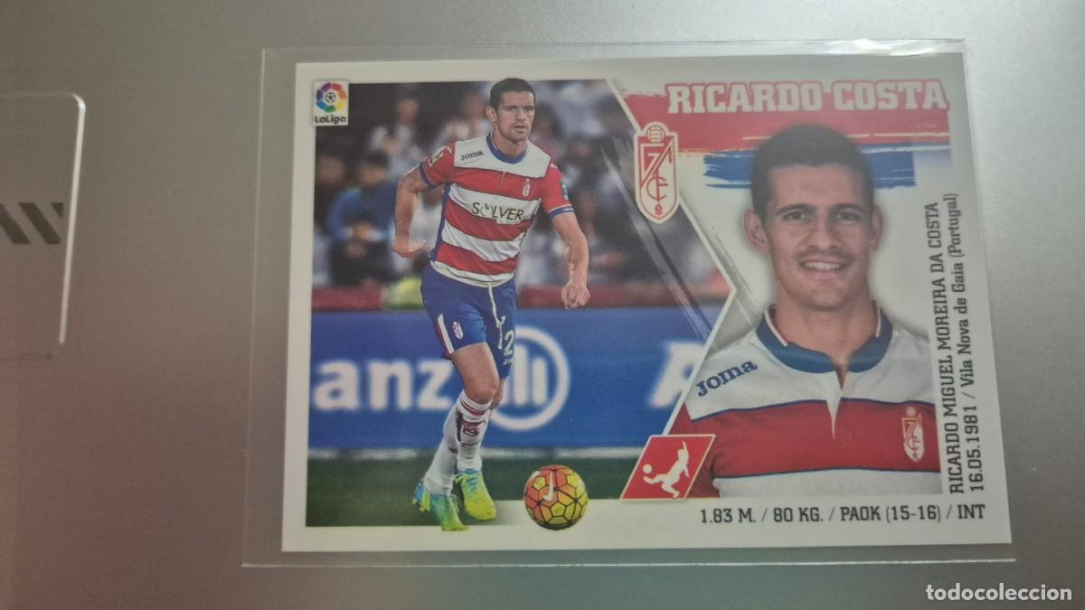 Figurine di Calcio: LIGA EDICIONES ESTE 2015 2016 MERCADO DE INVIERNO + ACTUALIZACION N&ordm; 14 RICARDO COSTA