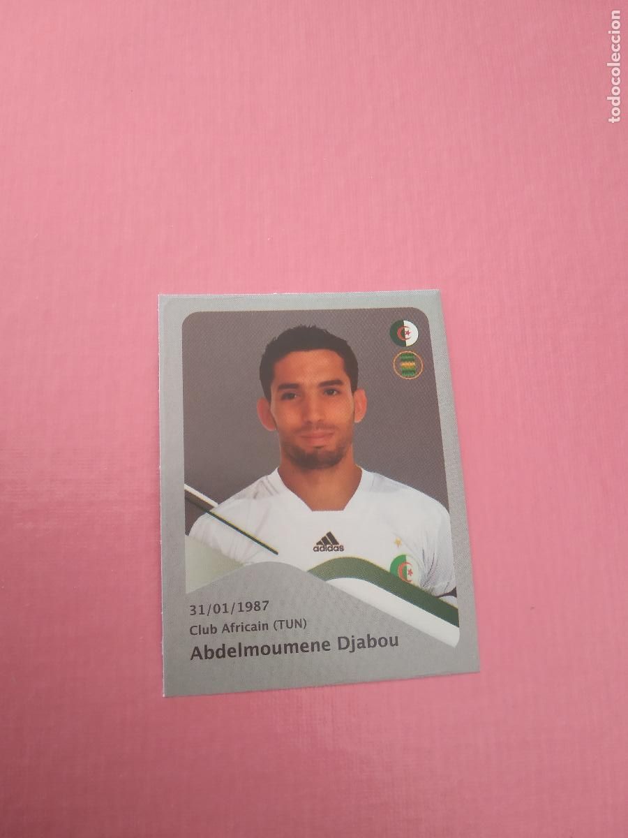 Cromos de F&uacute;tbol: 256 ABDELMOUMENE DJABOU ARGELIA CROMO FUTBOL COPA AFRICA 2015 AFRICA CUP OF NATIONS SPHINX