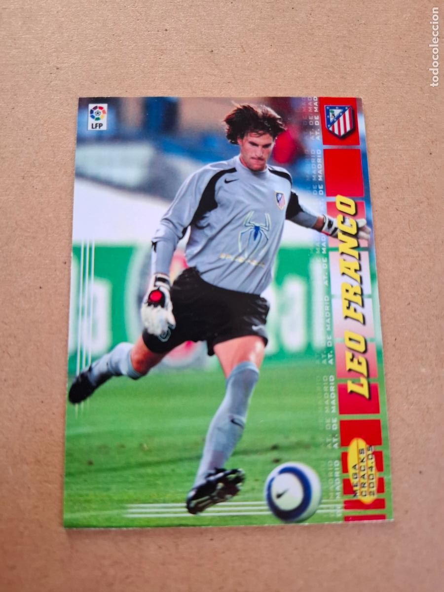 Fu&szlig;ball-Sticker: MEGACRACKS 2004 2005 04 05 - PANINI - 38 LEO FRANCO - AT. MADRID