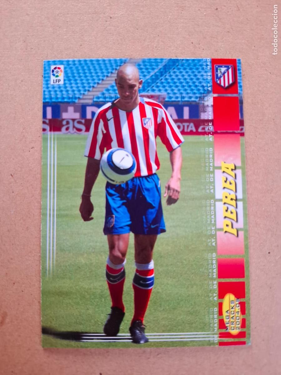 Fu&szlig;ball-Sticker: MEGACRACKS 2004 2005 04 05 - PANINI - 40 PEREA - AT. MADRID