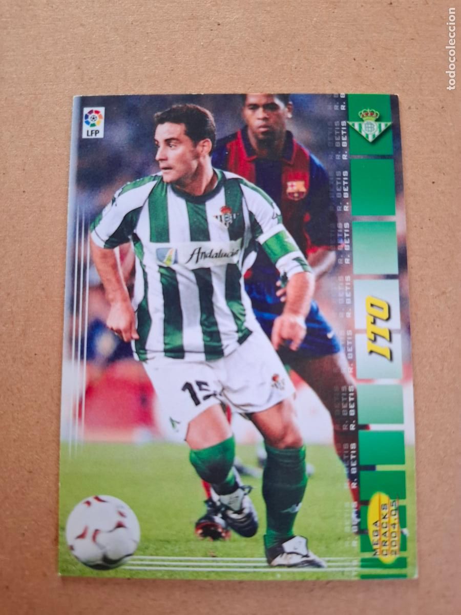 Fu&szlig;ball-Sticker: MEGACRACKS 2004 2005 04 05 - PANINI - 81 ITO ( BAJA ) - REAL BETIS