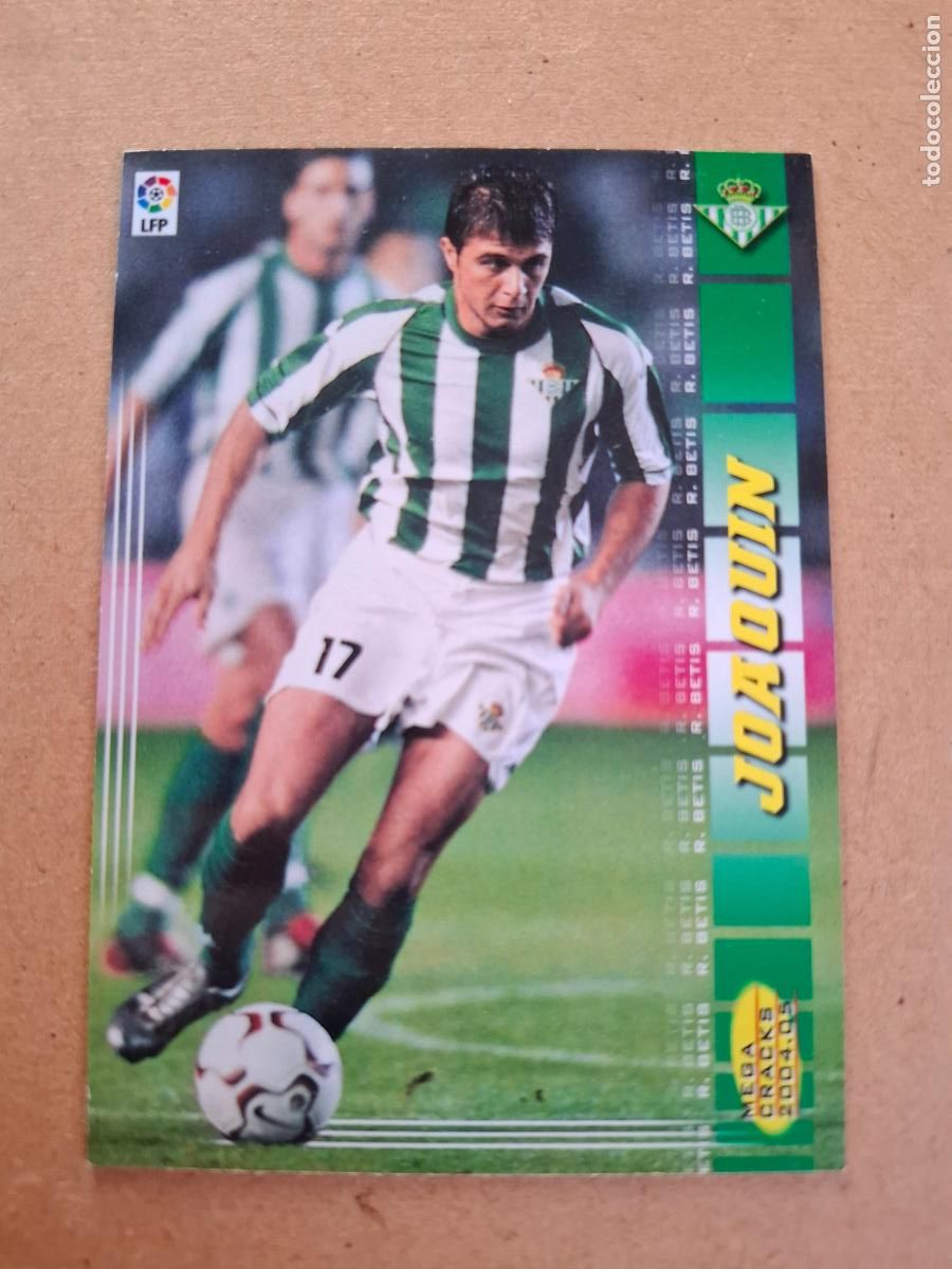 Fu&szlig;ball-Sticker: MEGACRACKS 2004 2005 04 05 - PANINI - 86 JOAQUIN - REAL BETIS