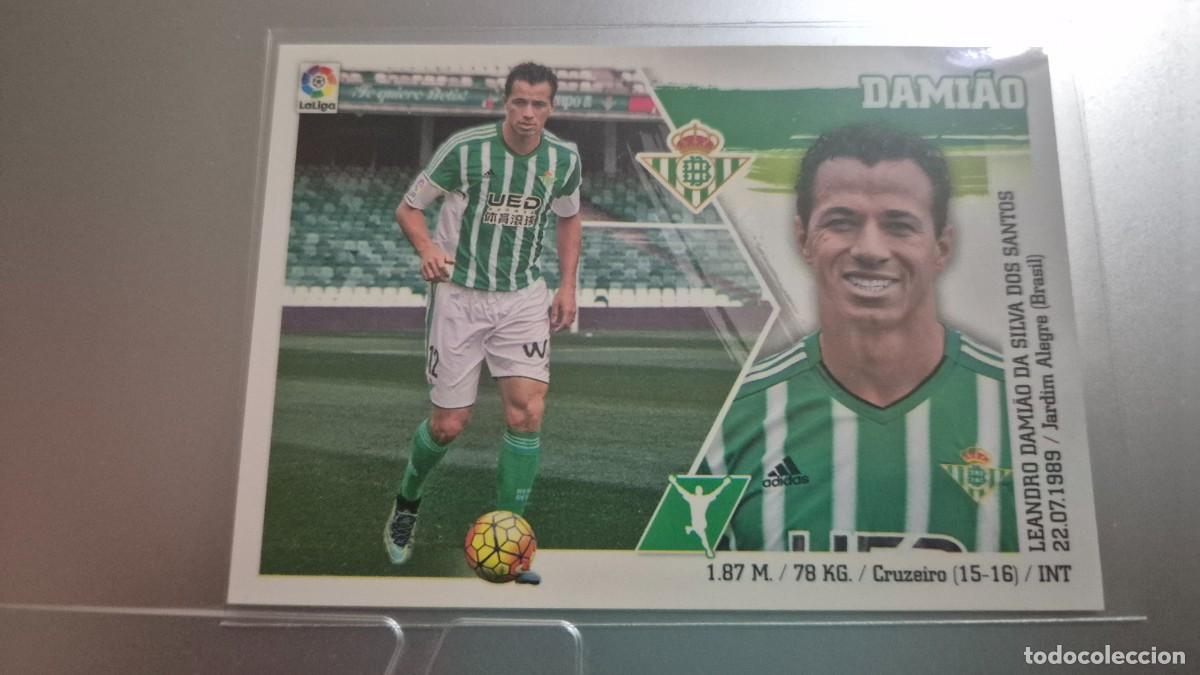 Cromos de f&uacute;tbol: LIGA EDICIONES ESTE 2015 2016 MERCADO DE INVIERNO + ACTUALIZACION N&ordm; 5 DAMIAO