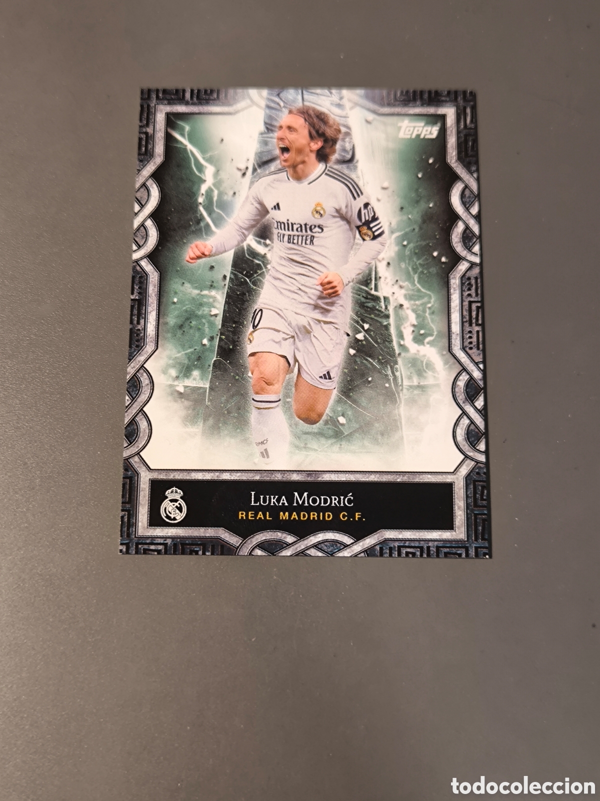 Cromos de F&uacute;tbol: LUKA MODRIC Monolith 5 Real Madrid Topps