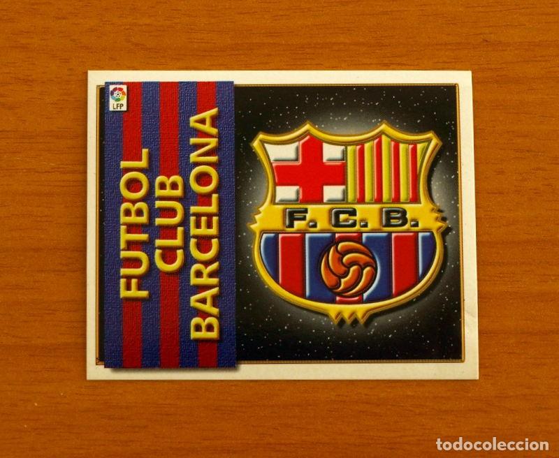 Fu&szlig;ball-Sticker: F&uacute;tbol Club Barcelona - Escudo - Ediciones Este Liga 1998-1999, 98-99 - Nunca pegado