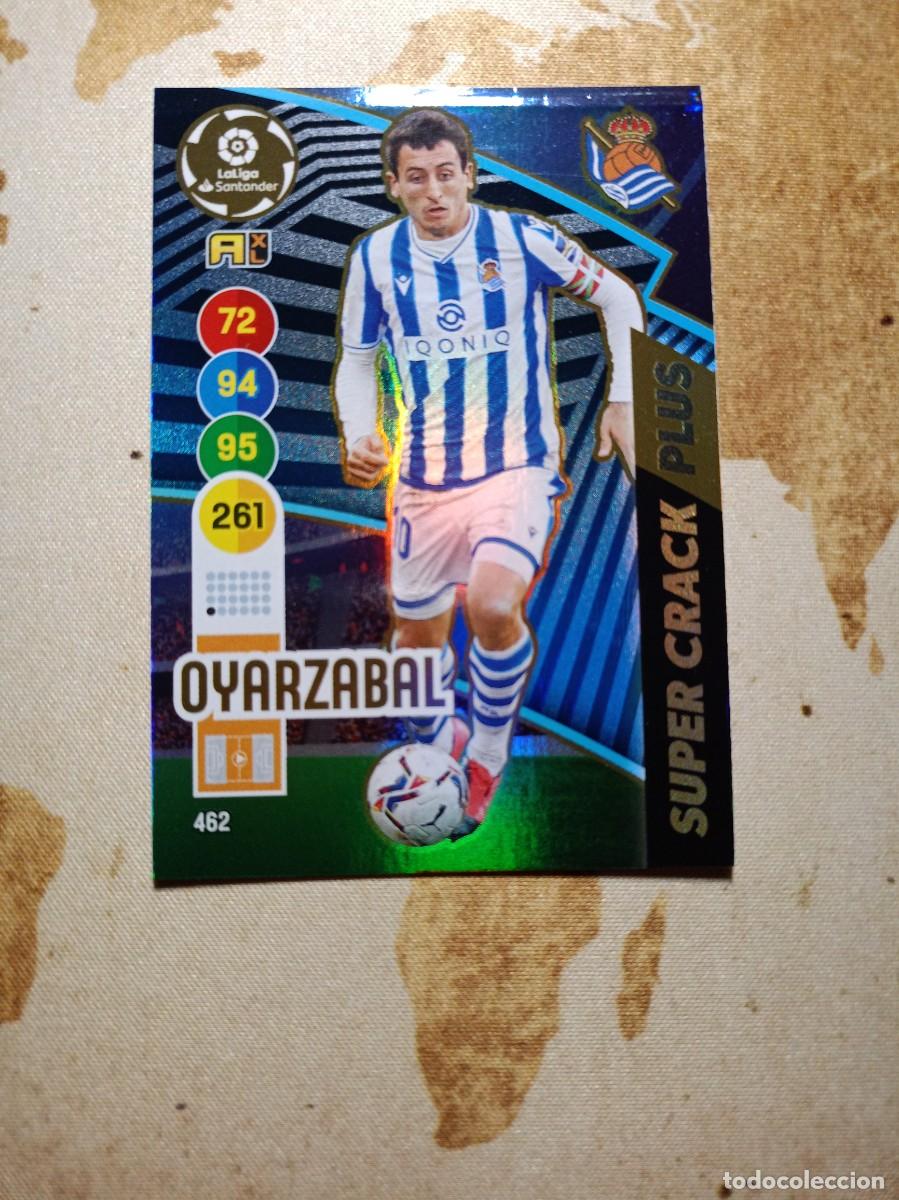 Fu&szlig;ball-Sticker: Super Crack Plus 462 OYARZ&Aacute;BAL adrenalyn 2020-21