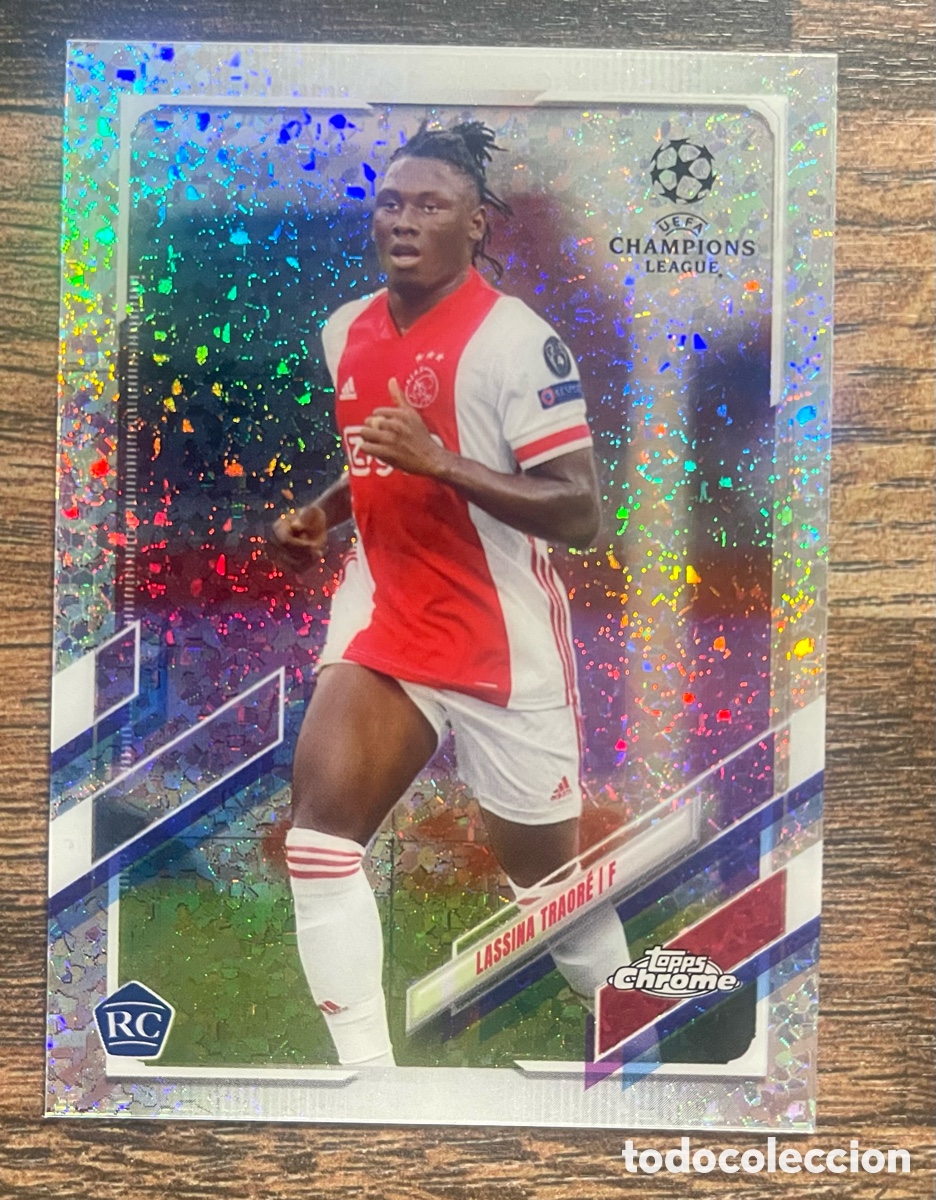 Football Stickers: Traor&eacute; RC Paralela Topps Chrome 2021