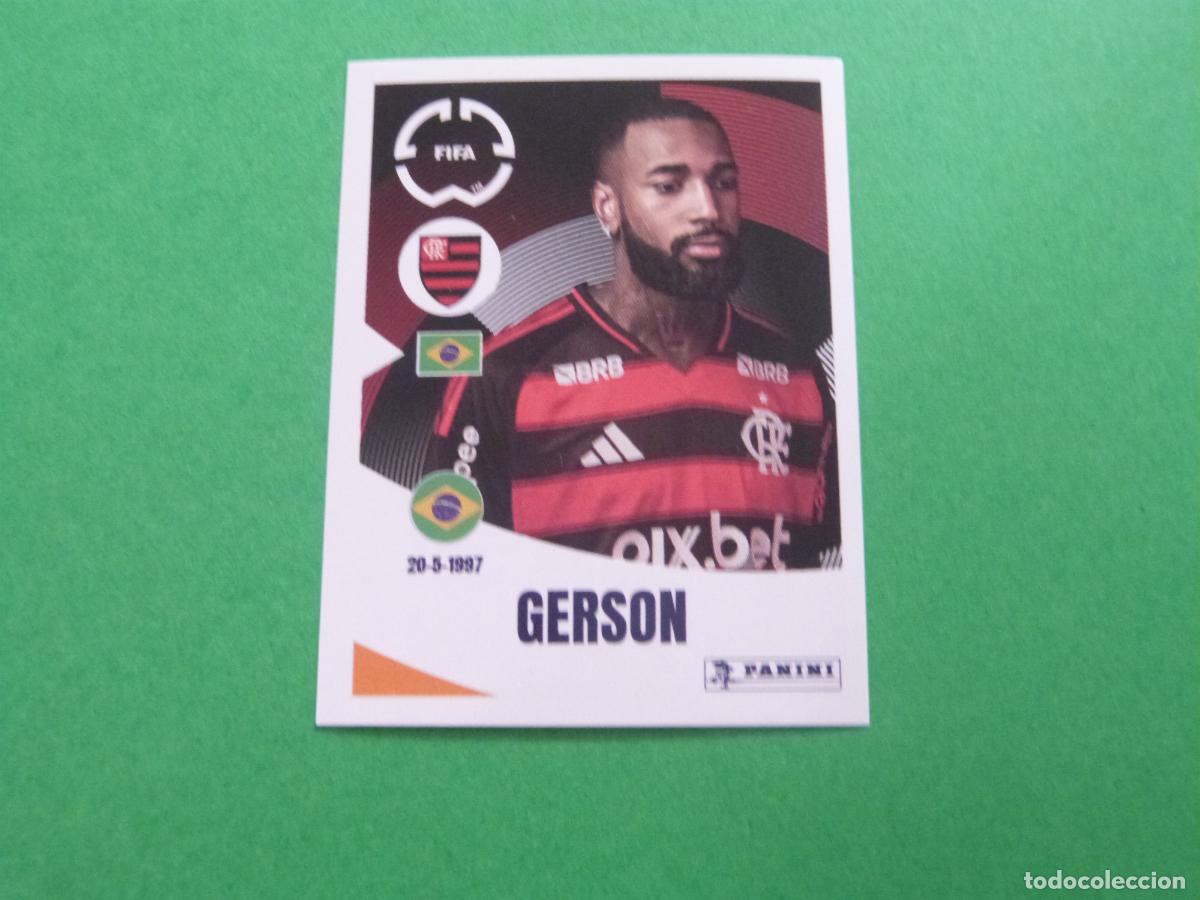 Cromos de Futebol: CROMO FUTBOL GERSON CR FLAMENGO SIN PEGAR N&ordm; 200 CLUB WORLD CUP 2025 PANINI