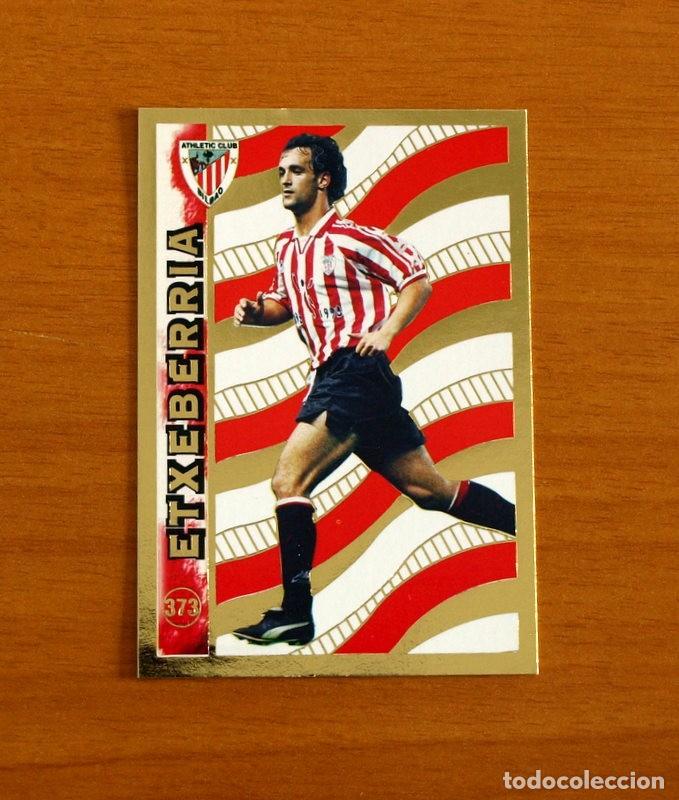 Fu&szlig;ball-Sticker: Athletic de Bilbao-N&ordm; 373 Etxeberria El Mejor 97-98-Mundicromo Las Fichas de la Liga 1998-1999-98-99