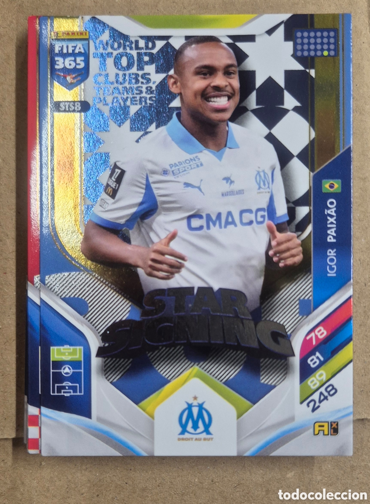 Cromos de F&uacute;tbol: Paixao olimpique de Marsella star signing fifa 365 2026