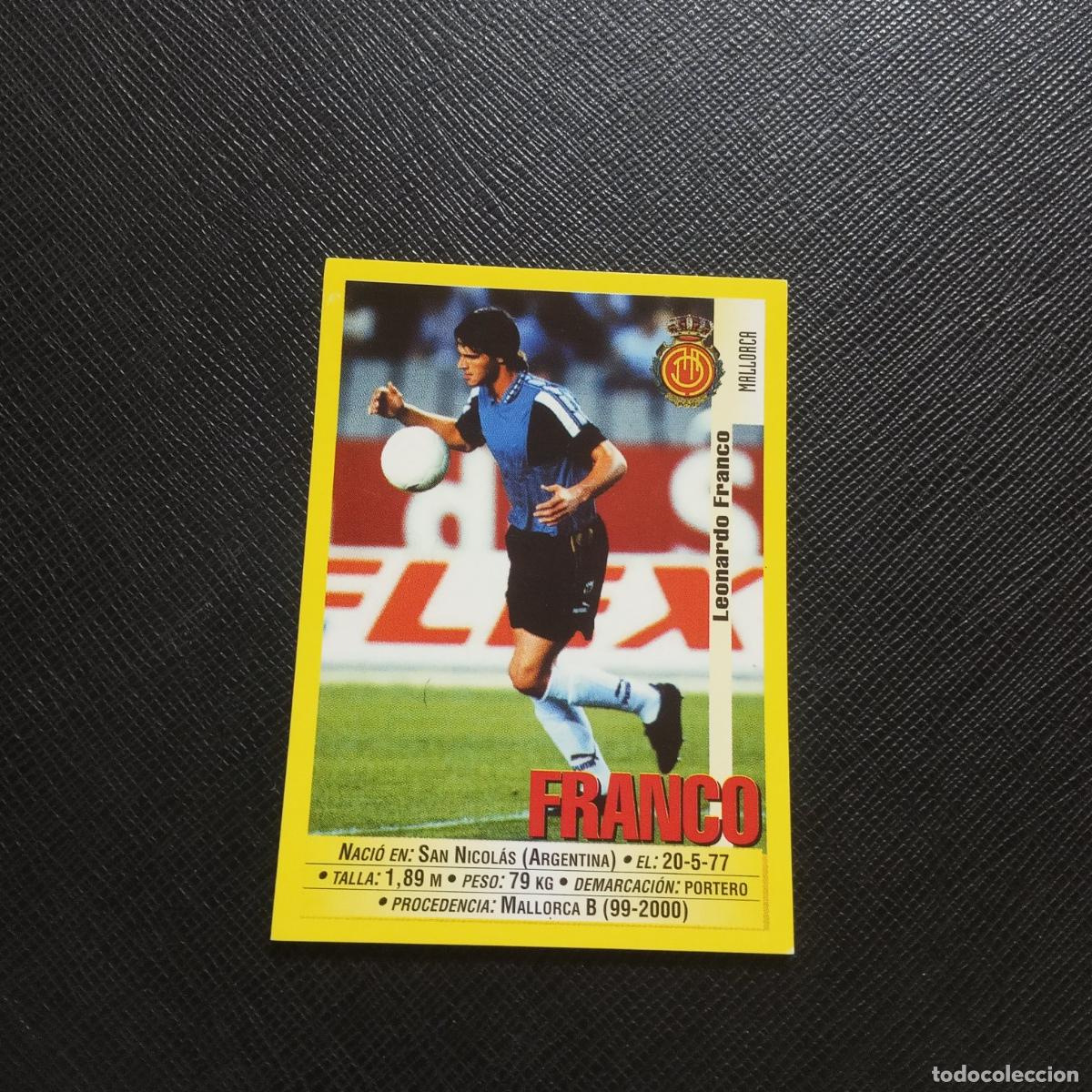 Fu&szlig;ball-Sticker: 57 FRANCO MALLORCA PANINI 1999 2000 CROMO FUTBOL 99 00 - SIN PEGAR - A154 PG31
