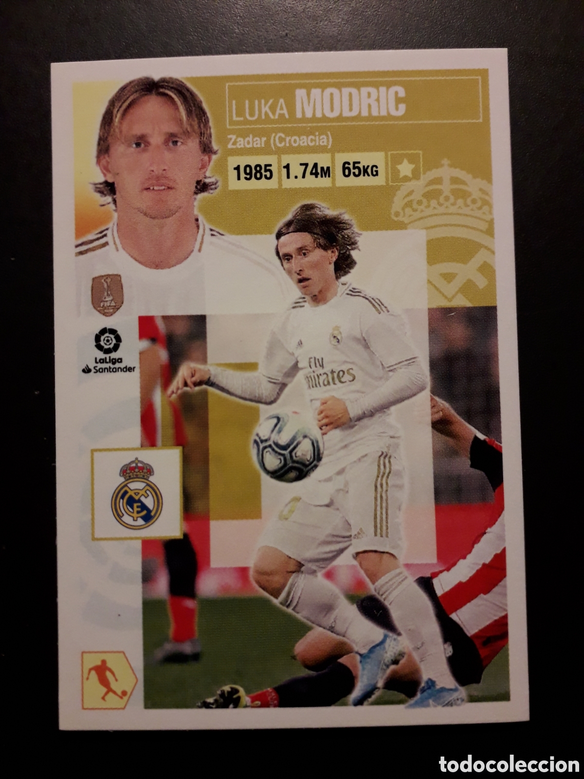 Cromos de F&uacute;tbol: MODRIC, REAL MADRID N&deg; 12 ED ESTE 2020 2021 20 21 SIN PEGAR PEDIDO M&Iacute;NIMO 3&euro;