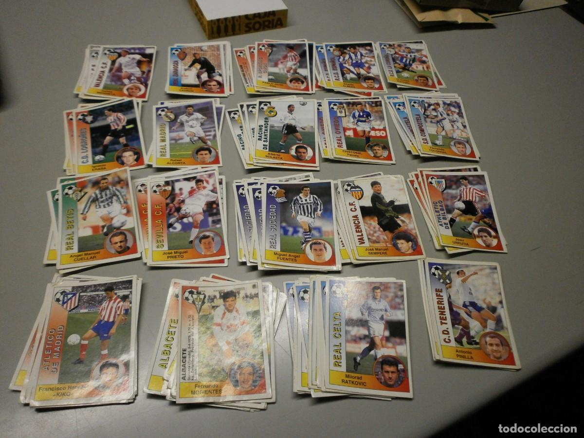 Cromos de F&uacute;tbol: lote de 130 cromos panini liga 94 95 sin pegar