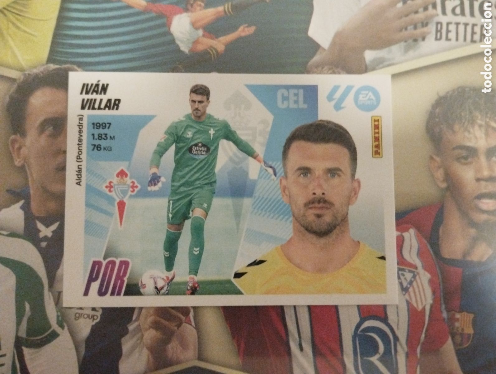 Cromos de F&uacute;tbol: LIGA ESTE 2025 2026 25 26 - PANINI - N&ordm; 4 IV&Aacute;N VILLAR REAL CLUB CELTA DE VIGO