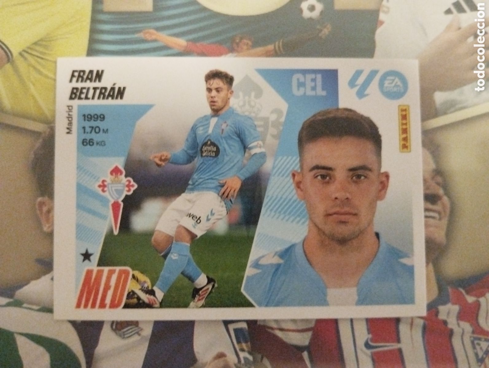 Cromos de F&uacute;tbol: LIGA ESTE 2025 2026 25 26 - PANINI - N&ordm; 11 FRAN BELTR&Aacute;N REAL CLUB CELTA DE VIGO