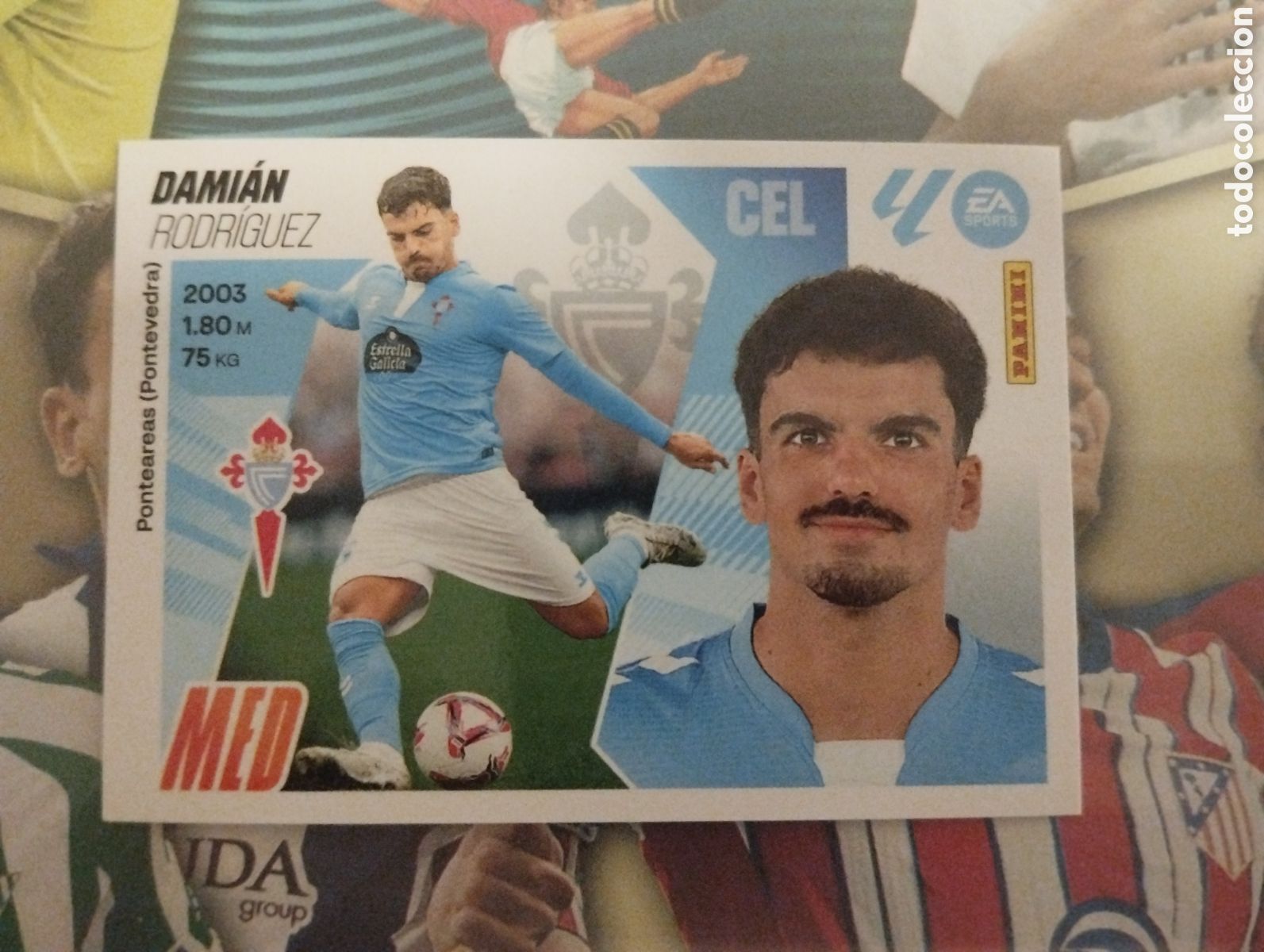 Cromos de F&uacute;tbol: LIGA ESTE 2025 2026 25 26 - PANINI - N&ordm; 13 DAMI&Aacute;N REAL CLUB CELTA DE VIGO