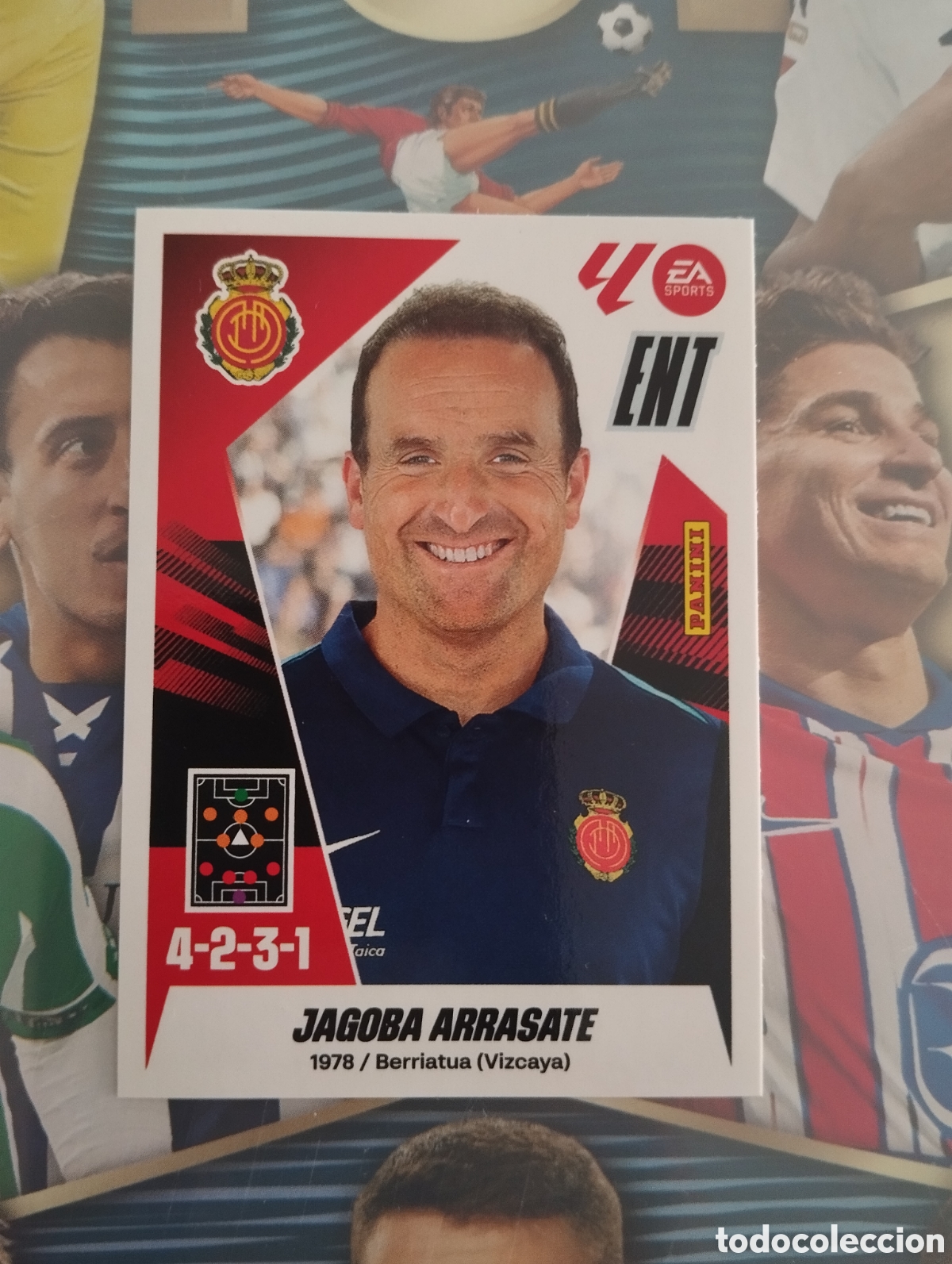 Fu&szlig;ball-Sticker: LIGA ESTE 2025 2026 25 26 - PANINI - N&ordm; 2 JAGOBA ERRATE RCD MALLORCA
