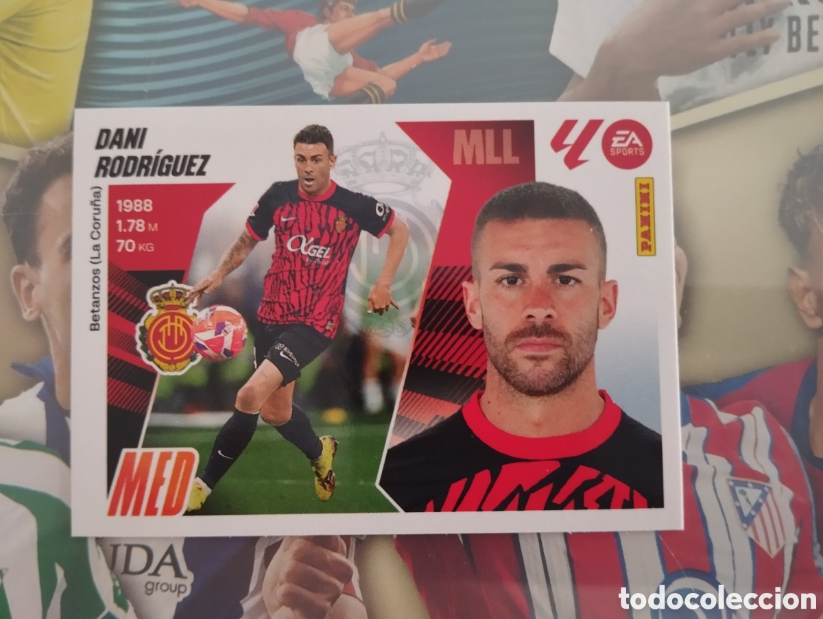 Figurine di Calcio: LIGA ESTE 2025 2026 25 26 - PANINI - N&ordm; 15 DANI RODR&Iacute;GUEZ RCD MALLORCA