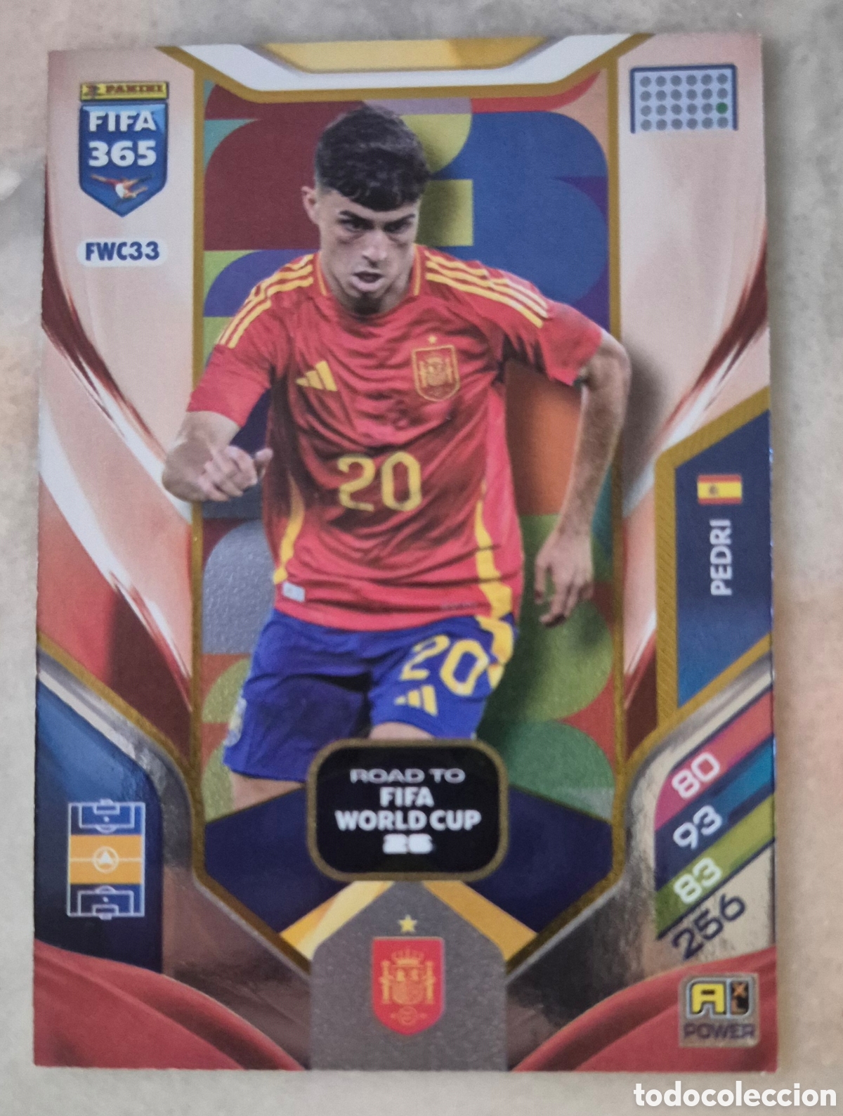 Cromos de F&uacute;tbol: Pedri Espa&ntilde;a road to fifa world cup 2026 fifa 365 2026