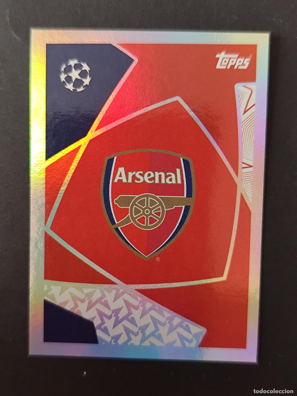 Cromos de Futebol: 56 ESCUDO ARSENAL STICKER CHAMPIONS LEAGUE 2025 2026 25 26 TOPPS