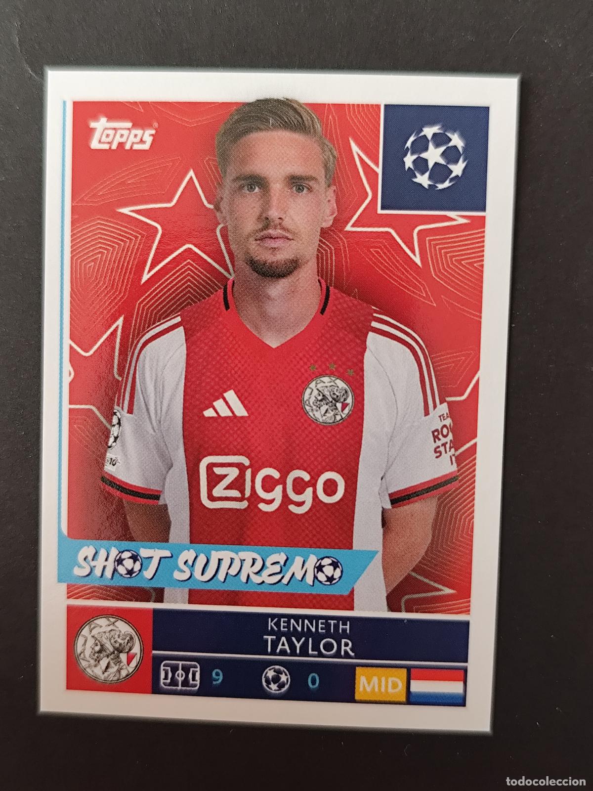 Fu&szlig;ball-Sticker: 51 KENNETH TAYLOR AJAX STICKER CHAMPIONS LEAGUE 2025 2026 25 26 TOPPS