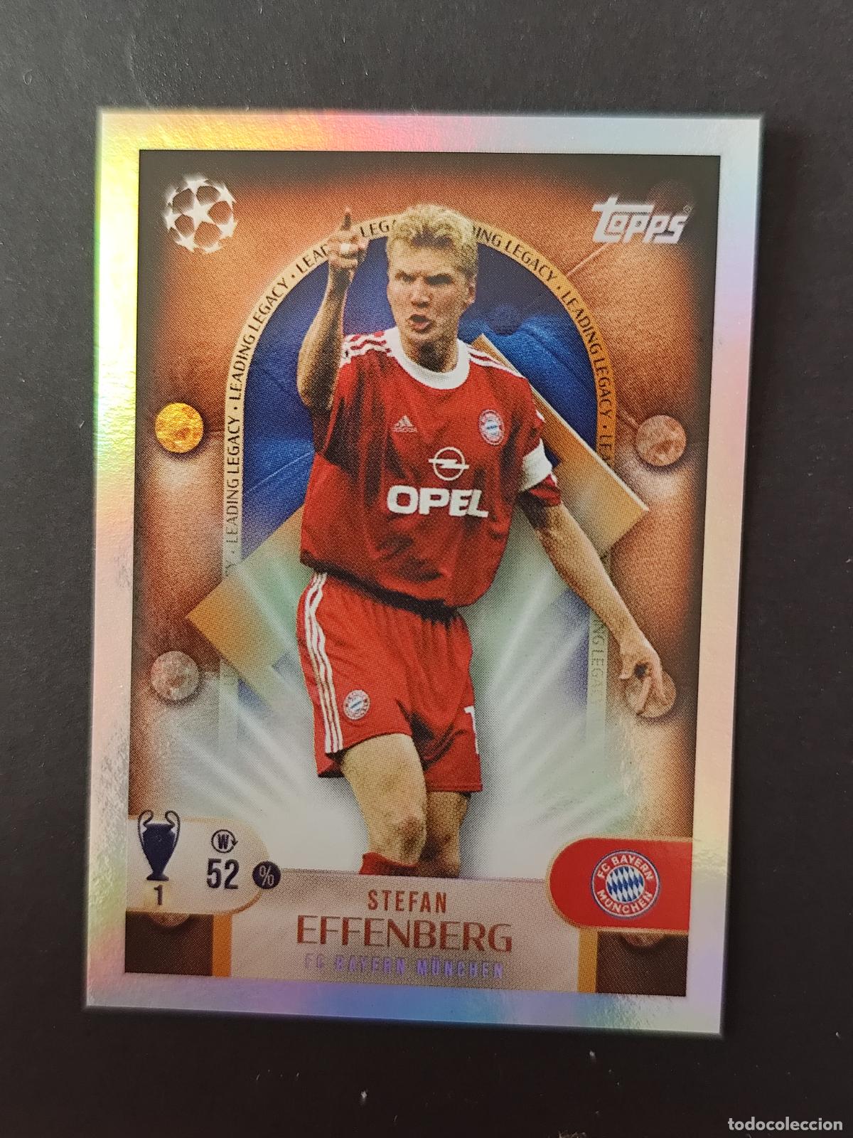 Cromos de Futebol: 267 STEFAN EFFENBERG LEADING LEGACY BAYERN MUNICH M&Uuml;NCHEN STICKER CHAMPIONS LEAGUE 2025 2026 25 26 T