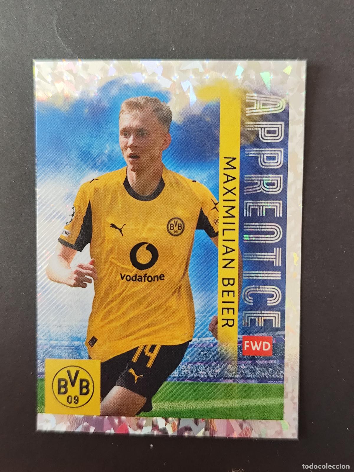 Cartes &agrave; collectionner de Football: 147 MAXIMILIAN BEIER BORUSSIA DORTMUND APPRENTICE STICKER CHAMPIONS LEAGUE 2025 2026 25 26 TOPPS