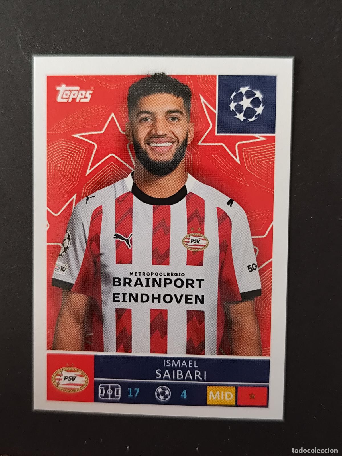 Cromos de f&uacute;tbol: 373 ISMAEL SAIBARI PSV EINDHOVEN STICKER CHAMPIONS LEAGUE 2025 2026 25 26 TOPPS