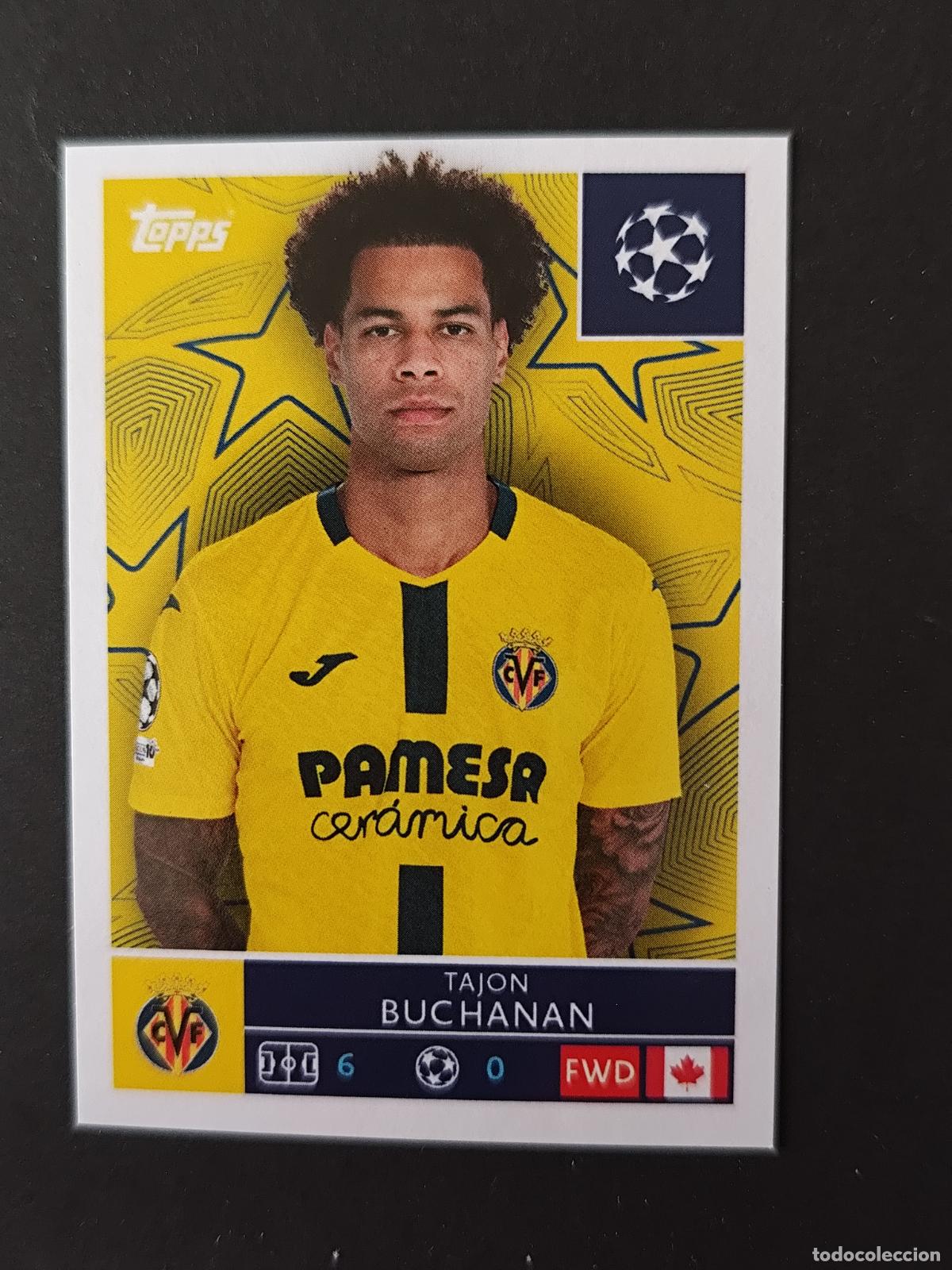 Fu&szlig;ball-Sticker: 479 TAJON BUCHANAN VILLARREAL STICKER CHAMPIONS LEAGUE 2025 2026 25 26 TOPPS