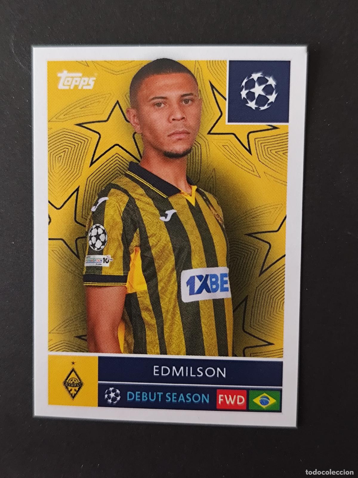 Football Stickers: 513 EDMILSON KAIRAT ALMATY STICKER CHAMPIONS LEAGUE 2025 2026 25 26 TOPPS