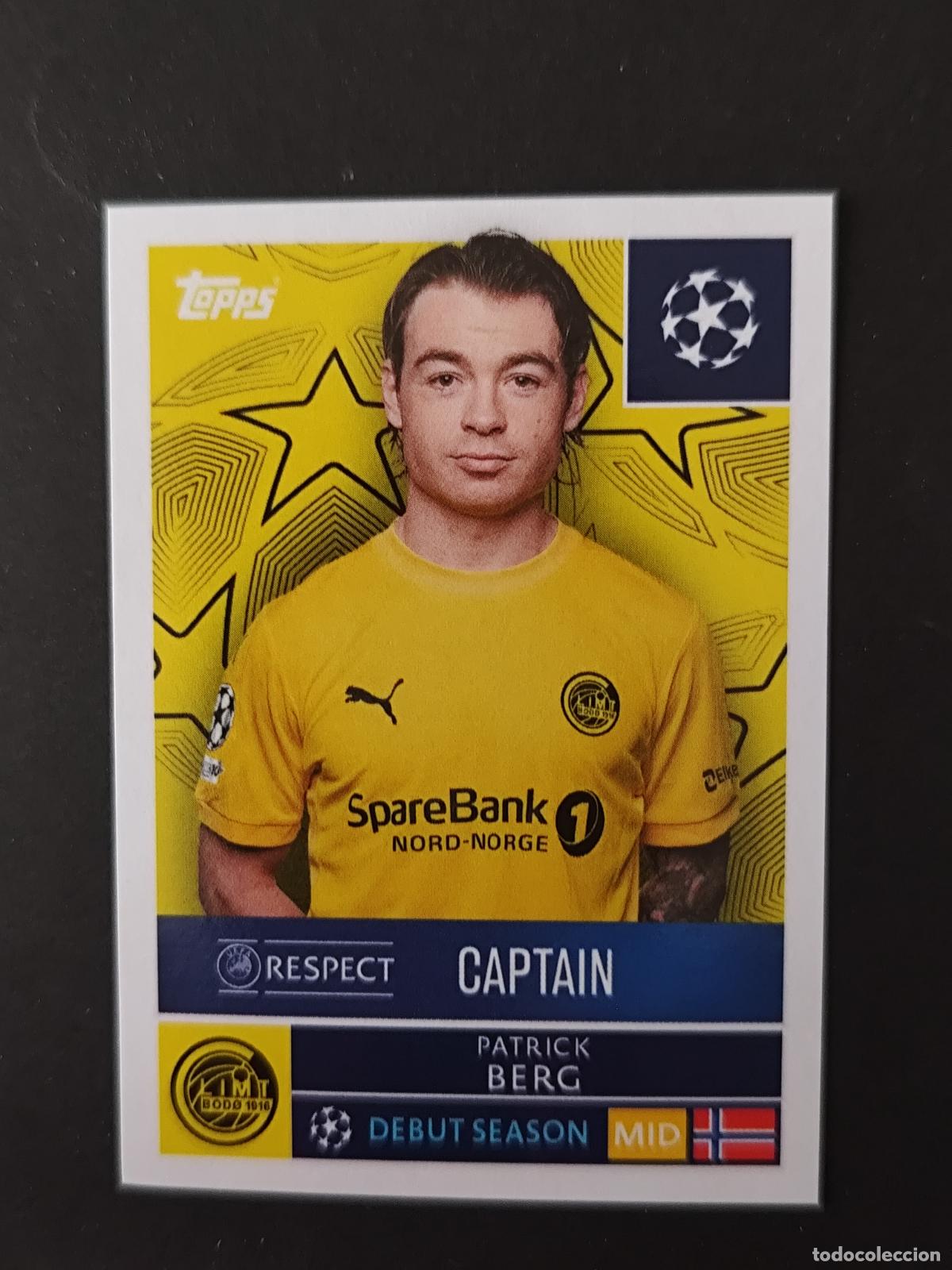 Cromos de Futebol: 517 PATRICK BERG BOD&Oslash; GLIMT STICKER CHAMPIONS LEAGUE 2025 2026 25 26 TOPPS