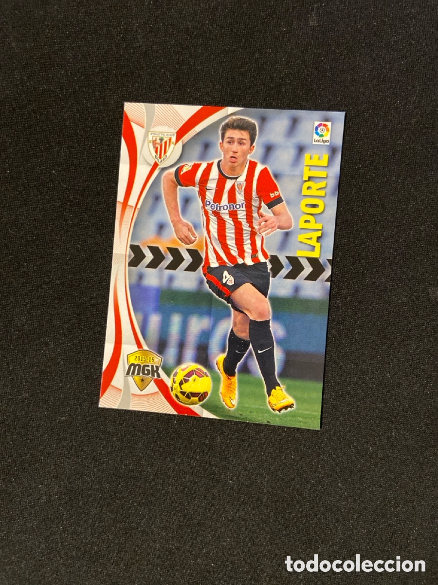 Figurine di Calcio: LAPORTE 9 (BILBAO) PANINI MEGACRACKS 2015-2016 15 16 CROMO CARTA M-2