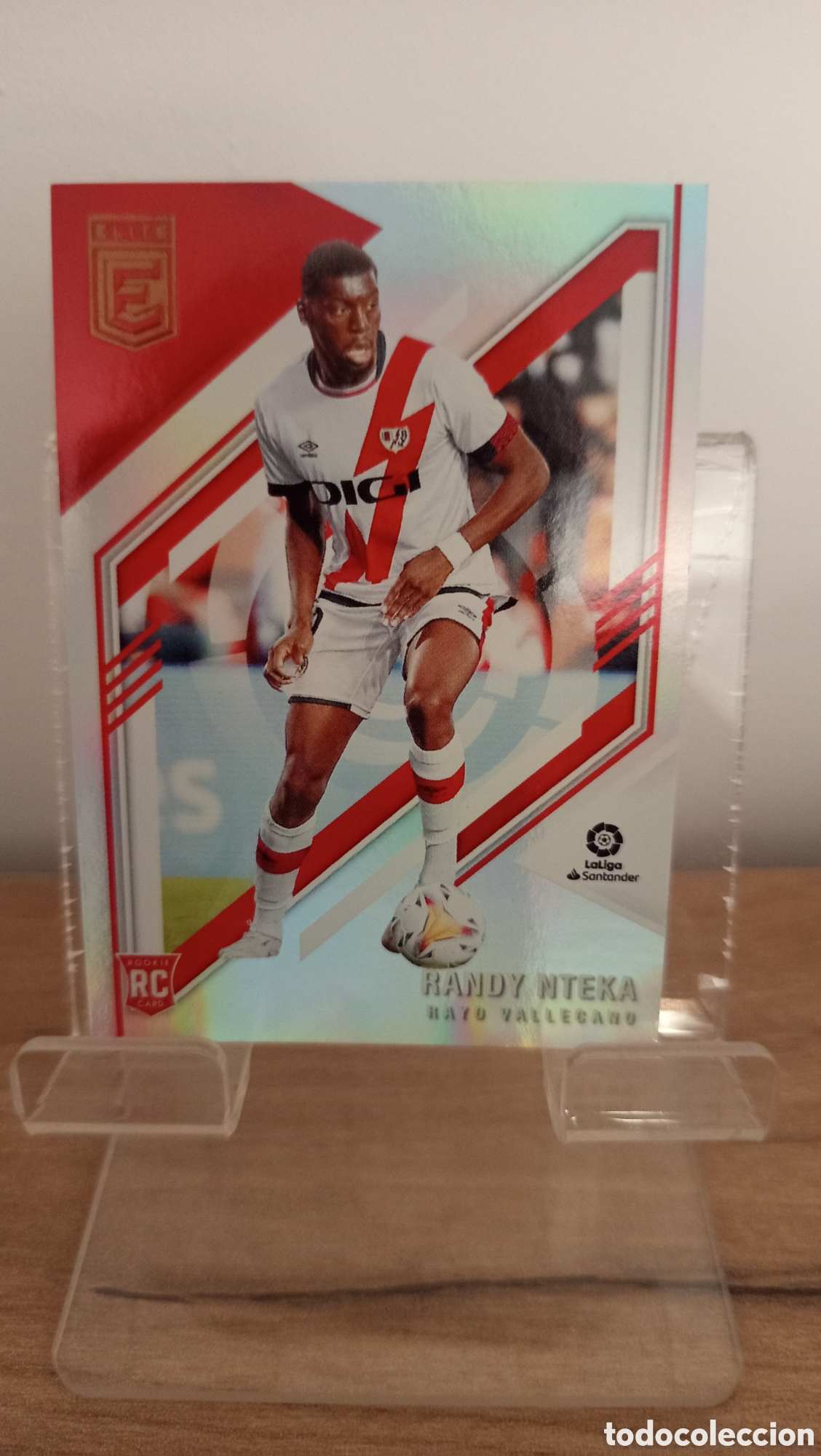 Cromos de F&uacute;tbol: ❇️ CROMO CARD ⚽ NTEKA RAYO VALLECANO 188 2021 2022 21 22 PANINI DONRUSS ELITE LA LIGA ❇️