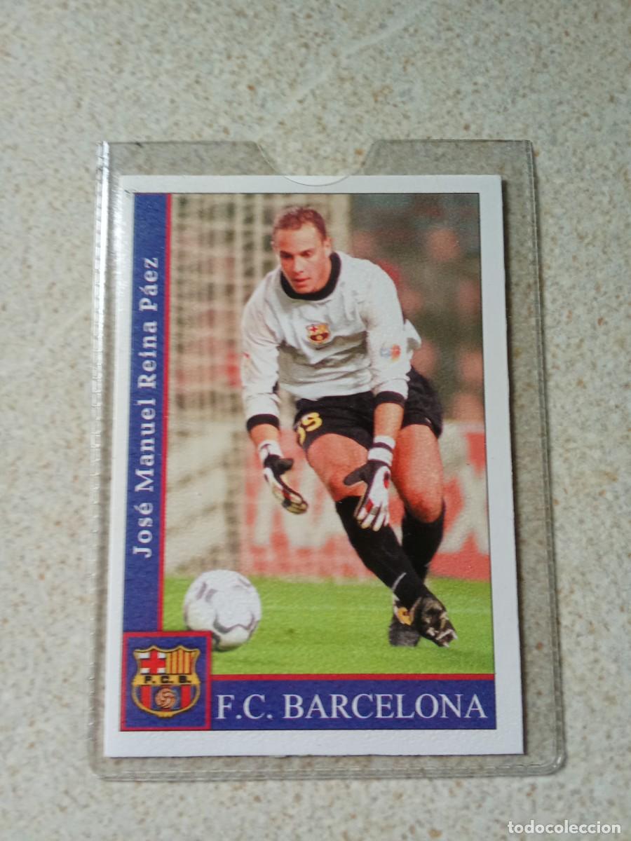 Fu&szlig;ball-Sticker: Barcelona - N&ordm; 67 Reina - Mundicromo Las Fichas de la Liga 2001-2002, 01-02