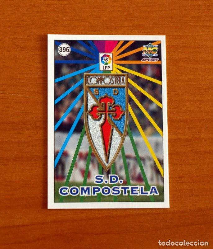 Cromos de F&uacute;tbol: Compostela - N&ordm; 396 Escudo-Plantilla - Mundicromo Las Fichas de la Liga 1998-1999-98-99