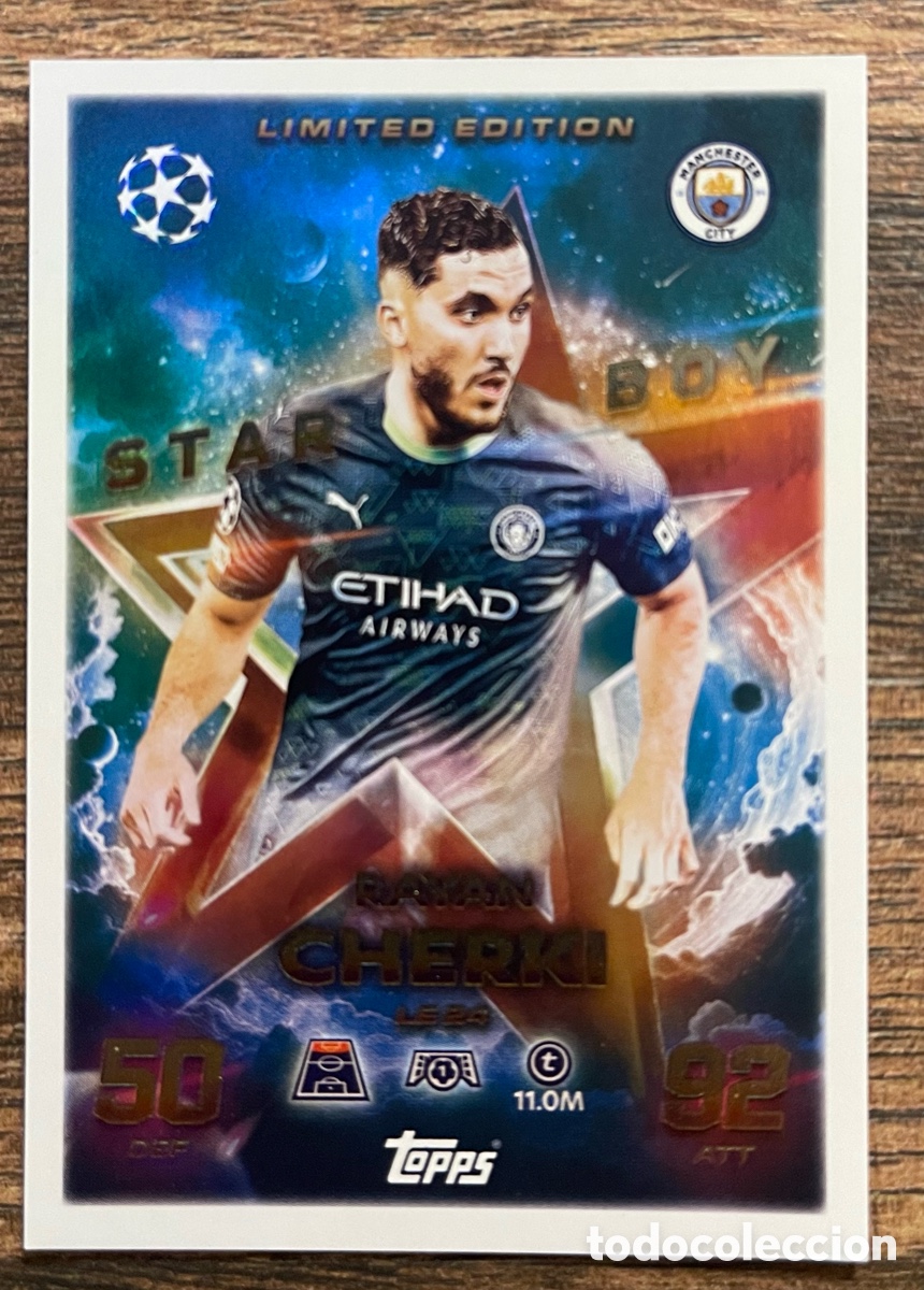 Football Stickers: Cherki Star Boy Match Attax