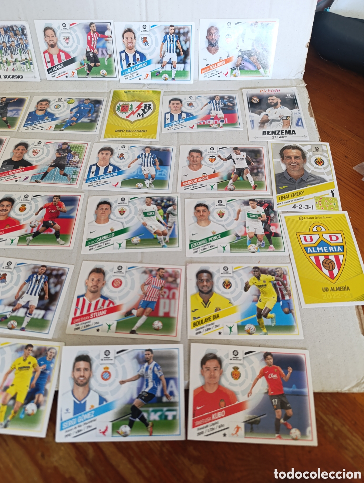 Cromos de Futebol: LOTE DE 37 CROMOS / DE FUTBOL / LIGA - 2022 - 23 / DE PANINI