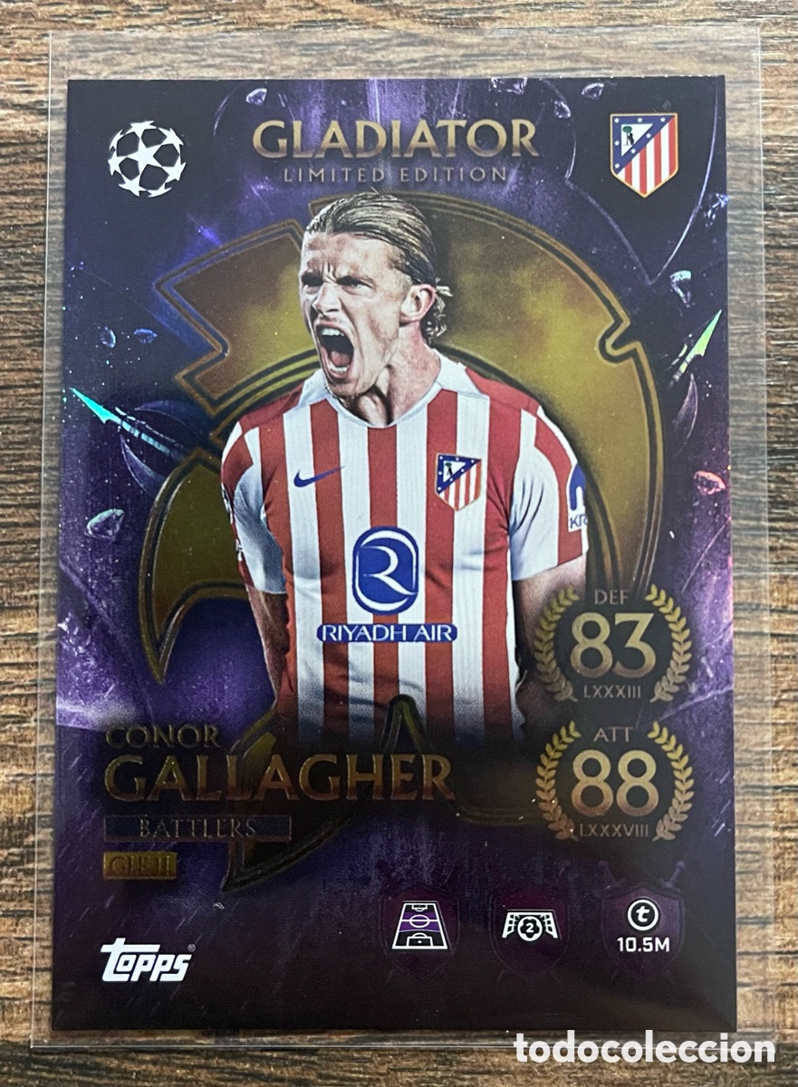 Cromos de f&uacute;tbol: Gallagher Gladiator Match Attax - Foto 1