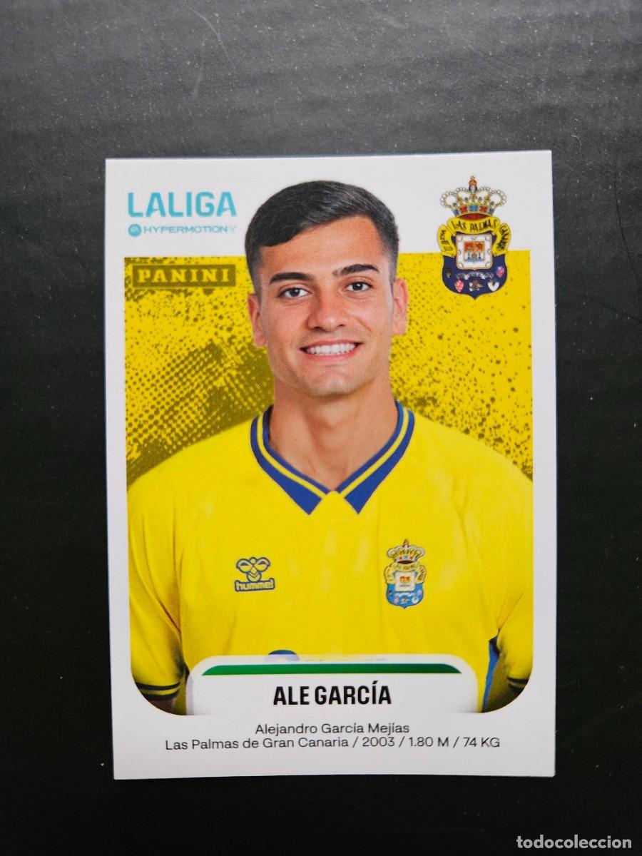 Cromos de f&uacute;tbol: N&ordm; 264A ALE GARCIA LAS PALMAS LIGA HYPERMOTION ESTE 25 26 2025 2026 SIN PEGAR NUNCA PEGADO