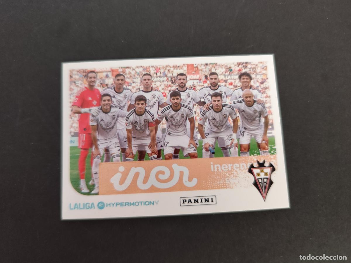 Cromos de F&uacute;tbol: 3 EQUIPO ALINEACION ALBACETE SEGUNDA 2&ordf; DIVISI&Oacute;N LIGA HYPERMOTION 2025 2026 25 26 PEDIDO M&Iacute;NIMO 2&euro;