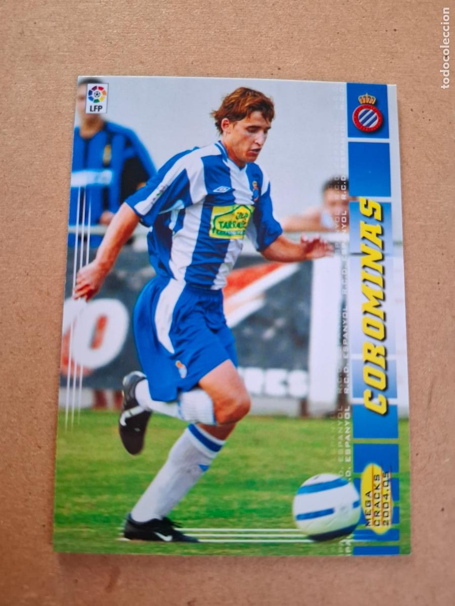 Fu&szlig;ball-Sticker: MEGACRACKS 2004 2005 04 05 - PANINI - 124 COROMINAS - RCD. ESPANYOL