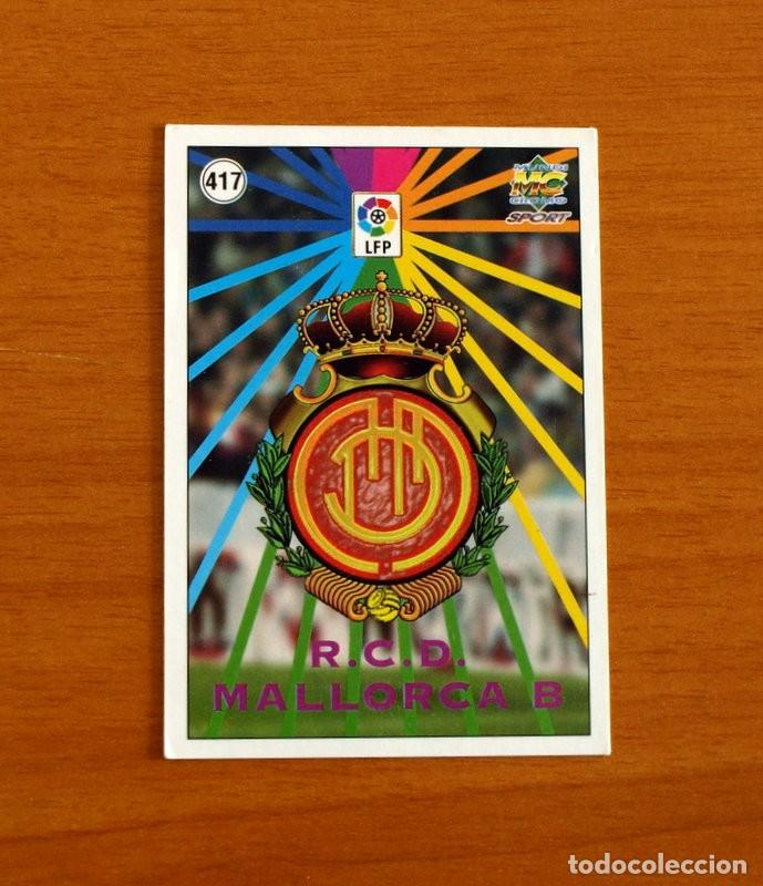 Cromos de F&uacute;tbol: Mallorca B -N&ordm; 417 Escudo-Plantilla -Error- Mundicromo Las Fichas de la Liga 1998-1999-98-99