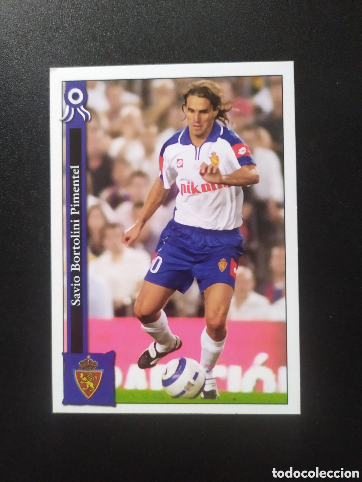 Cromos de F&uacute;tbol: Mundicromo fichas Liga 2005 2006 05 06 Savio n&deg; 318 Real Zaragoza