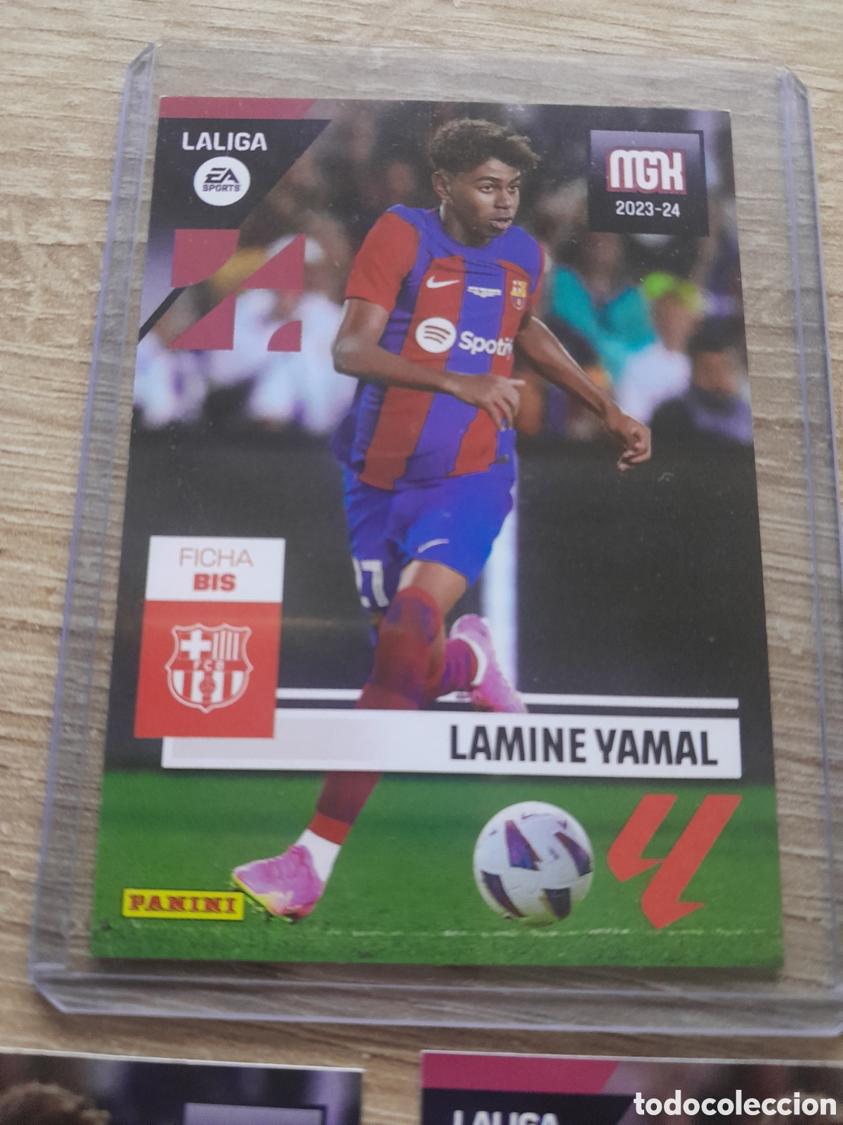 Cromos de f&uacute;tbol: 108 bis lamine yamal megacracks 2023-24