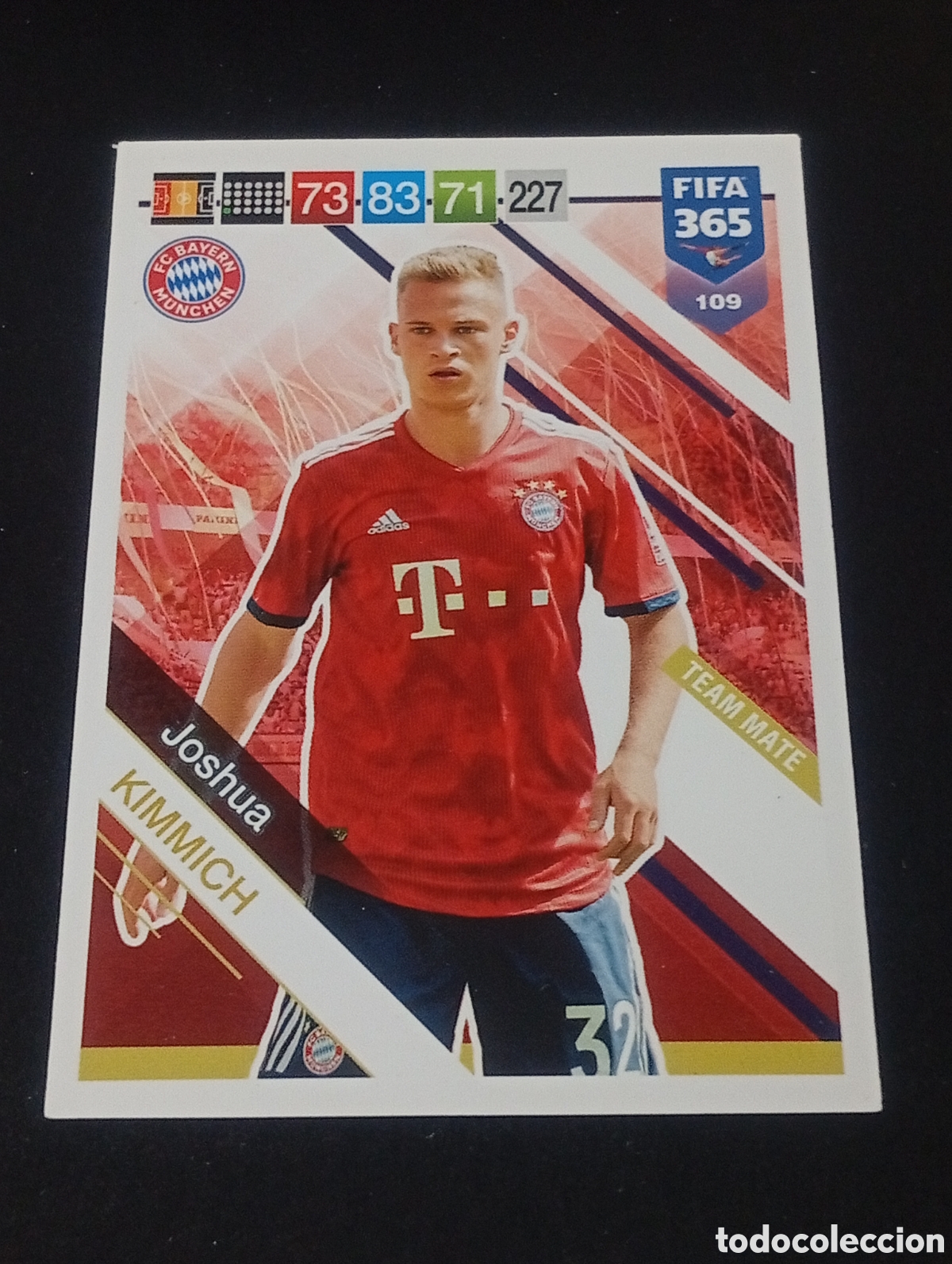 Figurine di Calcio: 109 KIMMICH BAYERN MUNCHEN FIFA 365 ADRENALYN PANINI 2018 2019 18 19 CROMOS CARDS TOPPS MATCH ATTAX
